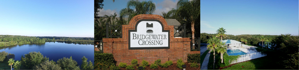 The Entrance to Bridgewater Crossing Davenport Orlando
