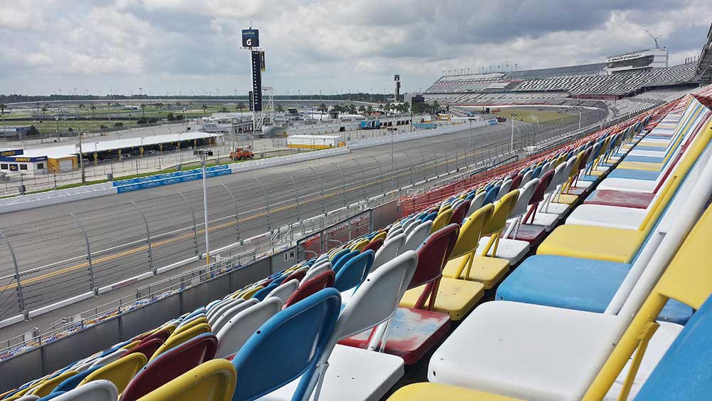 Daytona International Speedway Pits and Stands